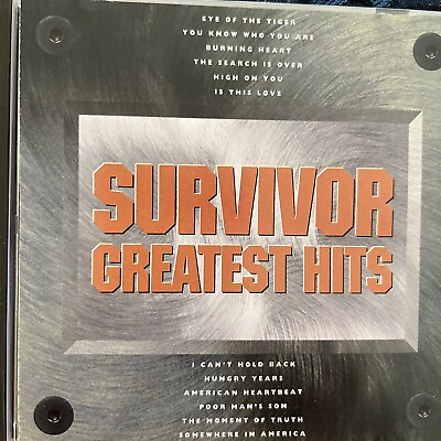 #ad Greatest Hits by Survivor CD Jun 1993 Volcano 3 $15.96