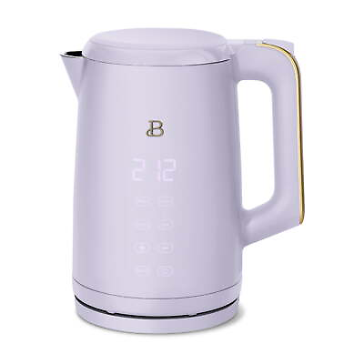 #ad 1.7 Liter Electric Kettle 1500 W with One Touch Activation Lavender $36.56