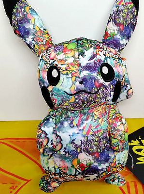#ad Pikachu Plush Pokemon Center Shibuya Limited Graffiti Art Poké Plush $60.00