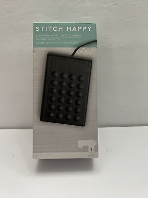 #ad Stitch Happy Machine We R Memory Keepers PRESSURE SENSIT Compression Foot Pedal $21.00