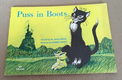 #ad Puss In Boots Retold By M Jean Craig Pictures By Robert Jones 1966 Scholastic $14.45