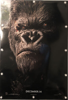 #ad KING KONG Original 27quot; X 40quot; DS Rolled Movie Poster 2005 $75.00