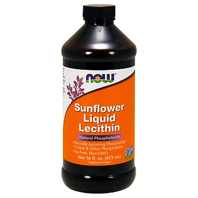 #ad #ad NOW Foods Sunflower Liquid Lecithin 16 fl.oz. $12.99