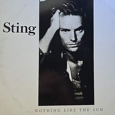 #ad Sting Nothing Like The Sun 2 LP Vinyl SP 6402 1987 Record $15.00