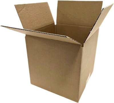 #ad 50 8x8x8 Cardboard Paper Boxes Mailing Packing Shipping Box Corrugated $37.45