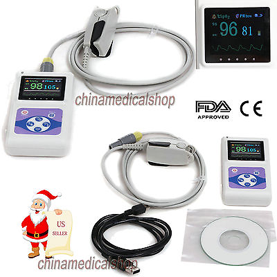 #ad Hand held Pulse Oximeter blood oxygen saturation pulse rate adult SpO2 Monitor $89.00