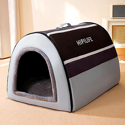 #ad 1* Warm Winter Indoor Large Dog House Removable And Washable Soft Warm Cave Bed $85.16