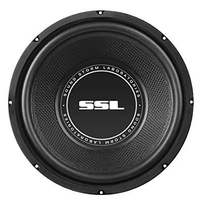#ad SS10 10 Inch Car Subwoofer 600 Watts Maximum Power Single 4 Ohm Voice Coil... $49.04