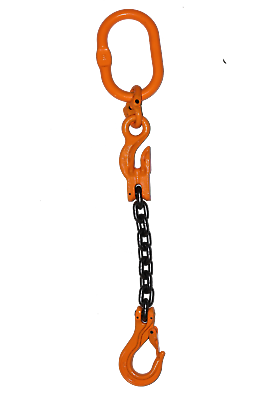 #ad 1 2quot; X 15#x27; Adjustable Lifting Chain Sling Grade 100 w Safety Latch 15000 lbs. $339.87