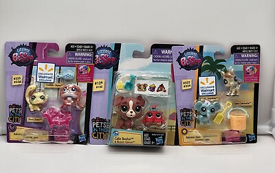 #ad Littlest Pet Shop: Pets In The City LPS #129 #130 #333 #334 #335 #336 NEW $14.99