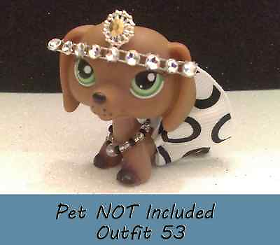 #ad Littlest Pet Shop Clothes amp; Accessories LPS outfit Lot pet not included #53 $8.95