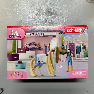 #ad NEW Schleich Toy Play Set Horse Club Pop Up Boutique Sophias Beauties 42587 $34.99