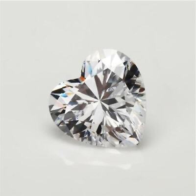 #ad 2.00 Ct Lab Grown Heart Cut White Diamond VVS1 Clarity EGL Loose Gemstone UN $275.00