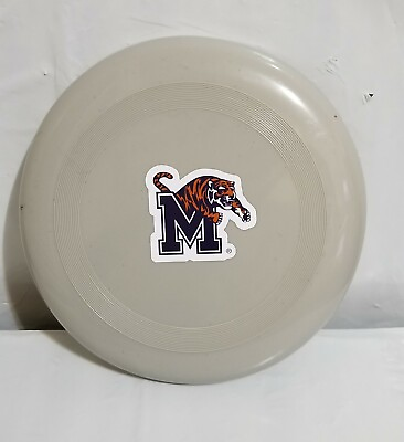 #ad Memphis Tigers Flying Disc Toy Gray $9.95