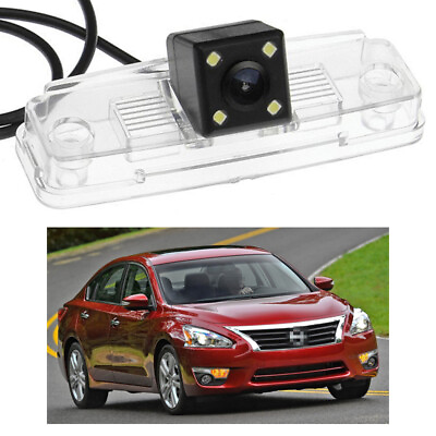 #ad 4 LED CCD Car Rear View Camera Reverse Backup for 2013 2014 13 14 Nissan Altima $20.99