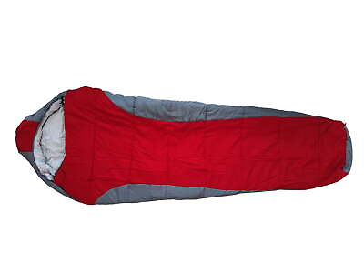 #ad #ad Ozark Trail 10 Degree Cold Weather Mummy Sleeping Bag with Soft Liner Red $34.05