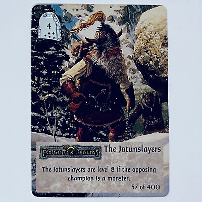 #ad Spellfire Master the Magic The Jotunslayers First Edition Card $4.39