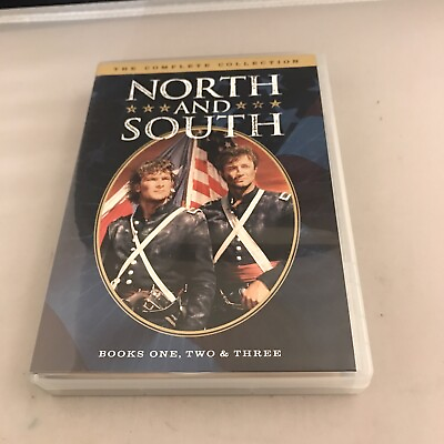 #ad North and South The Complete Collection DVD 2011 Books One Two amp; Three 8 Discs $10.40