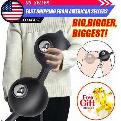 #ad Extra Huge Large Inflatable Male Prostate Anal Butt Plug Dildo Men Women Sex Toy $14.99