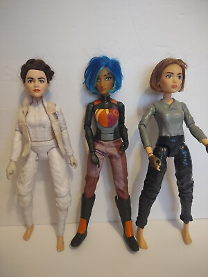 #ad Star Wars Forces Of DestinyHasbro Jyn Erso Leia and Sabine Wren dolls $13.99