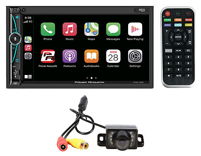 #ad Power Acoustik CPAA 70DM 7quot; Carplay Android Bluetooth Monitor ReceiverCamera $139.95