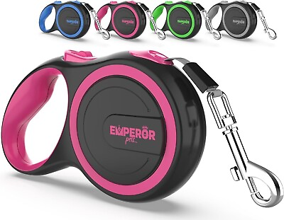 #ad Emperor Pets 26 ft Retractable Dog Leash Large Dogs Up to 110lb for Medium Dogs $24.99