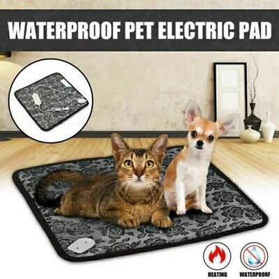 #ad Winter Pet Heat Pad Puppy Electric Heated Mat Blanket Cat Dog Sofa Bed 45x45cm $22.10