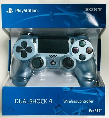 #ad Playstation 4 Wireless For Sony Controller Bright PS4 Blue Gamepad Box Joystick $35.74