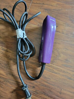 Andis Pet Dog Grooming Clippers Purple Model MBG2 Used W1 $29.99