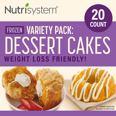 #ad Nutrisystem Food Cake Good Cupcakes Mix Frozen Snacks For Weight Loss Diet $88.99