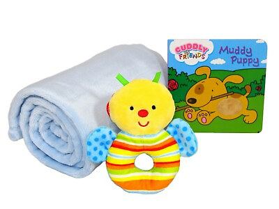 #ad Baby Blanket Gift Set Baby Gift For Newborn Baby Shower $18.95