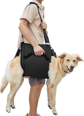 #ad Dog Carry Sling Backpack Pet Legs Support amp; Rehabilitation Dog Lift Harness $29.99