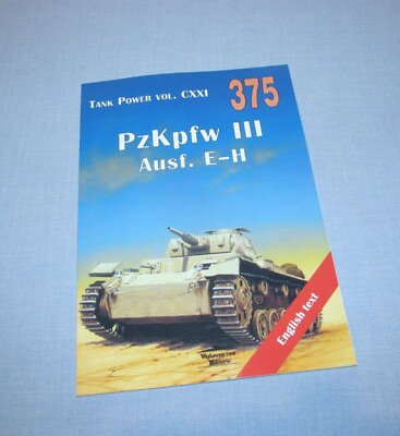 #ad PzKpfw III Ausf. E H Sd.Kfz. 141 German Medium Tank Panzerkampfwagen Tank Power $24.50