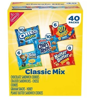 #ad Nabisco Classic Mix Variety Pack 40 pk. FREE SHIPPING $27.99