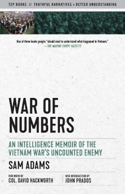#ad John Prados Sam Adams Col. David H. Hackworth War Of Numbers Paperback $19.38