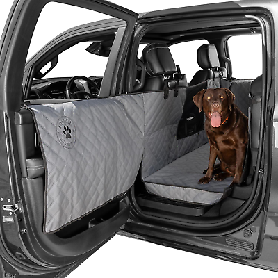 #ad Large Dog Back Seat and Door Cover for Large Full Size Truck Full Size SUV $181.99