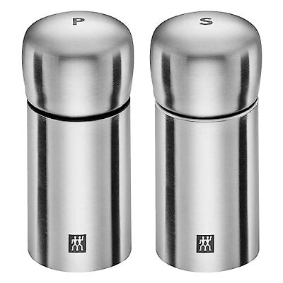 #ad ZWILLING quot;Spice Salt Pepper Millquot; 39500 025 Stainless Steel Silver $106.05