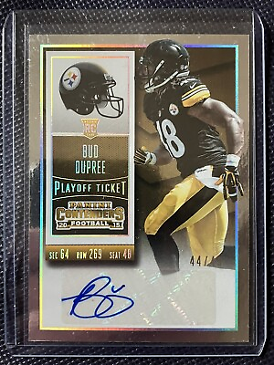 #ad 2015 Contenders Playoff Ticket Rookie Auto Alvin Bud Dupree #110 49 RC Steelers $19.99