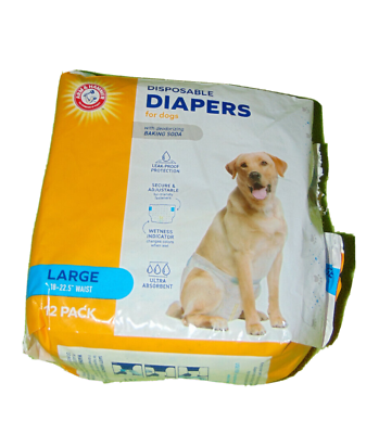 #ad #ad Arm And Hammer Dog Diapers Large 18 22.5quot; Waist Open Package 10 Diapers Only $11.70