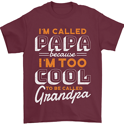 #ad Grandparents Day I#x27;m Called Papa Mens T Shirt 100% Cotton GBP 8.49