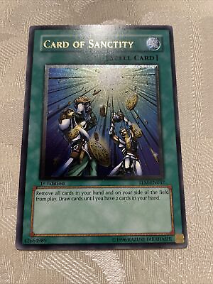 #ad Yugioh Card Of Sanctity TLM EN037 Ultimate Rare 1st Ed NM $29.99