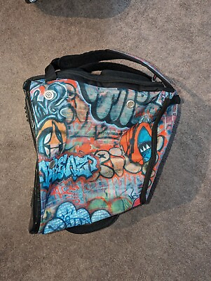 #ad Athalon Boot Bag Backpack Graffiti Ski Snowboard Carry Hide Away $59.59