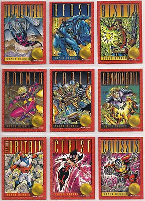 #ad 1993 Skybox X Men Series II Marvel 2 You Pick the Base Card Finish Your Set $1.00
