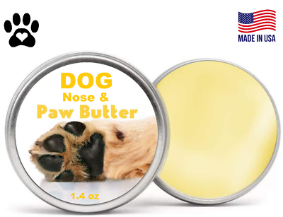 Dog Paw Butter Cream Balm Wax Natural Moisturizer Cracked Dry Paws Nose Foot $8.99