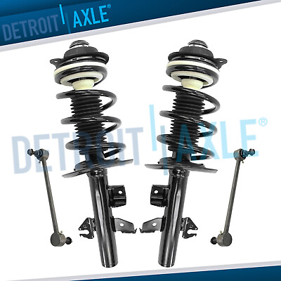 #ad AWD Front Struts w Coil Springs Sway Bar Ends Kit for 2014 2018 Jeep Cherokee $209.10