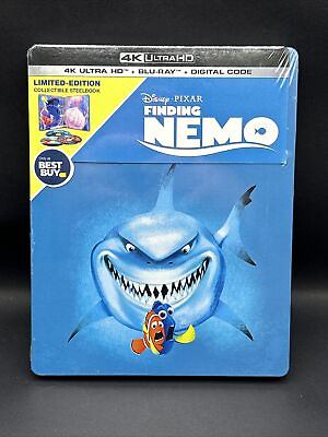 #ad Finding Nemo 4K UHD Blu Ray Digital Limited Edition Steelbook *NEW* $40.00