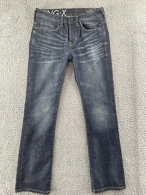 #ad Buffalo David Bitton King X Basic Jeans Mens 32x30 Slim Boot Dark Wash $27.99