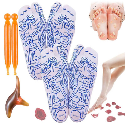 #ad Acupressure Reflexology Socks with Trigger Point Massage Tool Foot Massage Sock $12.99