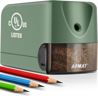 #ad Electric Pencil Sharpener Heavy Duty Classroom Pencil Sharpener Plug in $46.90
