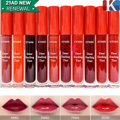 #ad ETUDE HOUSE Dear Darling Water Gel Tint 5g Lip Stain 10 COLOR Korea Cosmetic $13.82
